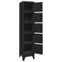 Taquilla de acero negro 38x40x180 cm de vidaXL, Taquillas y armarios de almacenamiento - Ref: Foro24-339790, Precio: 165,56 €...