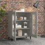 Aparador de madera de ingeniería gris hormigón 69,5x34x90 cm de vidaXL, Aparadores - Ref: Foro24-812127, Precio: 73,50 €, Des...