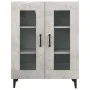 Aparador de madera de ingeniería gris hormigón 69,5x34x90 cm de vidaXL, Aparadores - Ref: Foro24-812127, Precio: 73,50 €, Des...