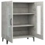 Aparador de madera de ingeniería gris hormigón 69,5x34x90 cm de vidaXL, Aparadores - Ref: Foro24-812127, Precio: 73,50 €, Des...