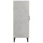 Aparador de madera de ingeniería gris hormigón 69,5x34x90 cm de vidaXL, Aparadores - Ref: Foro24-812127, Precio: 73,50 €, Des...
