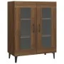 Aparador de madera de ingeniería marrón roble 69,5x34x90 cm de vidaXL, Aparadores - Ref: Foro24-817338, Precio: 65,74 €, Desc...