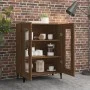 Aparador de madera de ingeniería marrón roble 69,5x34x90 cm de vidaXL, Aparadores - Ref: Foro24-817338, Precio: 65,74 €, Desc...