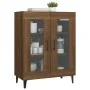Aparador de madera de ingeniería marrón roble 69,5x34x90 cm de vidaXL, Aparadores - Ref: Foro24-817338, Precio: 65,74 €, Desc...