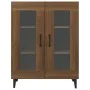 Aparador de madera de ingeniería marrón roble 69,5x34x90 cm de vidaXL, Aparadores - Ref: Foro24-817338, Precio: 65,74 €, Desc...
