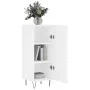 Aparador madera de ingeniería blanco 34,5x34x90 cm de vidaXL, Aparadores - Ref: Foro24-828532, Precio: 59,41 €, Descuento: %