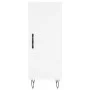 Aparador madera de ingeniería blanco 34,5x34x90 cm de vidaXL, Aparadores - Ref: Foro24-828532, Precio: 59,41 €, Descuento: %