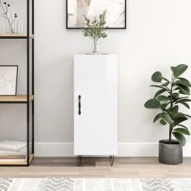 Bright white plywood sideboard 34.5x34x90 cm by vidaXL, Sideboards - Ref: Foro24-828534, Price: 60,51 €, Discount: %