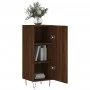 Aparador madera de ingeniería marrón roble 34,5x34x90 cm de vidaXL, Aparadores - Ref: Foro24-828539, Precio: 59,63 €, Descuen...