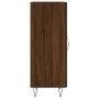 Aparador madera de ingeniería marrón roble 34,5x34x90 cm de vidaXL, Aparadores - Ref: Foro24-828539, Precio: 59,63 €, Descuen...