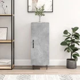 Aparador de madera contrachapada gris hormigón 34,5x34x90 cm de vidaXL, Aparadores - Ref: Foro24-828536, Precio: 55,73 €, Des...