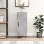 Aparador de madera contrachapada gris hormigón 34,5x34x90 cm de vidaXL, Aparadores - Ref: Foro24-828536, Precio: 55,73 €, Des...