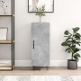 Aparador de madera contrachapada gris hormigón 34,5x34x90 cm de vidaXL, Aparadores - Ref: Foro24-828536, Precio: 56,41 €, Des...