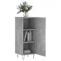 Aparador de madera contrachapada gris hormigón 34,5x34x90 cm de vidaXL, Aparadores - Ref: Foro24-828536, Precio: 55,73 €, Des...