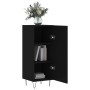 Aparador de madera contrachapada negro 34,5x34x90 cm de vidaXL, Aparadores - Ref: Foro24-828533, Precio: 60,37 €, Descuento: %