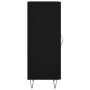 Aparador de madera contrachapada negro 34,5x34x90 cm de vidaXL, Aparadores - Ref: Foro24-828533, Precio: 60,37 €, Descuento: %