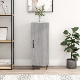 Aparador madera de ingeniería gris Sonoma 34,5x34x90 cm de vidaXL, Aparadores - Ref: Foro24-828538, Precio: 60,35 €, Descuent...