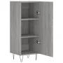 Aparador madera de ingeniería gris Sonoma 34,5x34x90 cm de vidaXL, Aparadores - Ref: Foro24-828538, Precio: 59,63 €, Descuent...