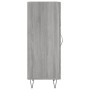 Aparador madera de ingeniería gris Sonoma 34,5x34x90 cm de vidaXL, Aparadores - Ref: Foro24-828538, Precio: 60,35 €, Descuent...