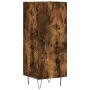 Aparador madera de ingeniería roble ahumado 34,5x34x90 cm de vidaXL, Aparadores - Ref: Foro24-828537, Precio: 57,10 €, Descue...