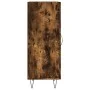 Aparador madera de ingeniería roble ahumado 34,5x34x90 cm de vidaXL, Aparadores - Ref: Foro24-828537, Precio: 57,10 €, Descue...