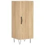 Aparador madera contrachapada color roble Sonoma 34,5x34x90 cm de vidaXL, Aparadores - Ref: Foro24-828535, Precio: 56,99 €, D...