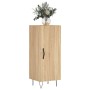 Aparador madera contrachapada color roble Sonoma 34,5x34x90 cm de vidaXL, Aparadores - Ref: Foro24-828535, Precio: 57,72 €, D...