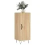 Aparador madera contrachapada color roble Sonoma 34,5x34x90 cm de vidaXL, Aparadores - Ref: Foro24-828535, Precio: 56,99 €, D...