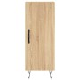 Aparador madera contrachapada color roble Sonoma 34,5x34x90 cm de vidaXL, Aparadores - Ref: Foro24-828535, Precio: 57,72 €, D...
