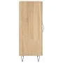 Aparador madera contrachapada color roble Sonoma 34,5x34x90 cm de vidaXL, Aparadores - Ref: Foro24-828535, Precio: 56,99 €, D...