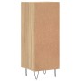Aparador madera contrachapada color roble Sonoma 34,5x34x90 cm de vidaXL, Aparadores - Ref: Foro24-828535, Precio: 57,72 €, D...