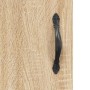 Aparador madera contrachapada color roble Sonoma 34,5x34x90 cm de vidaXL, Aparadores - Ref: Foro24-828535, Precio: 57,72 €, D...