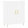 Aparador de madera de ingeniería blanco 69,5x34x90 cm de vidaXL, Aparadores - Ref: Foro24-830180, Precio: 78,69 €, Descuento: %