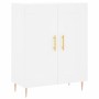 Aparador de madera de ingeniería blanco 69,5x34x90 cm de vidaXL, Aparadores - Ref: Foro24-830180, Precio: 82,01 €, Descuento: %