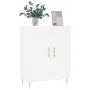 Aparador de madera de ingeniería blanco 69,5x34x90 cm de vidaXL, Aparadores - Ref: Foro24-830180, Precio: 78,69 €, Descuento: %