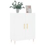 Aparador de madera de ingeniería blanco 69,5x34x90 cm de vidaXL, Aparadores - Ref: Foro24-830180, Precio: 82,01 €, Descuento: %