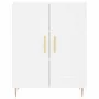 Aparador de madera de ingeniería blanco 69,5x34x90 cm de vidaXL, Aparadores - Ref: Foro24-830180, Precio: 78,69 €, Descuento: %