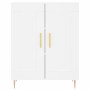 Aparador de madera de ingeniería blanco 69,5x34x90 cm de vidaXL, Aparadores - Ref: Foro24-830180, Precio: 82,01 €, Descuento: %