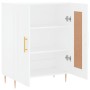 Aparador de madera de ingeniería blanco 69,5x34x90 cm de vidaXL, Aparadores - Ref: Foro24-830180, Precio: 82,01 €, Descuento: %