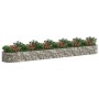 Arriate de gaviones de hierro galvanizado 600x100x50 cm en Macetas y jardineras | Comprar online en Foru.es