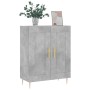 Aparador de madera de ingeniería gris hormigón 69,5x34x90 cm de vidaXL, Aparadores - Ref: Foro24-830184, Precio: 75,03 €, Des...