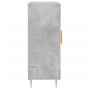 Aparador de madera de ingeniería gris hormigón 69,5x34x90 cm de vidaXL, Aparadores - Ref: Foro24-830184, Precio: 75,03 €, Des...