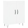 Aparador de madera de ingeniería blanco 69,5x34x90 cm de vidaXL, Aparadores - Ref: Foro24-830188, Precio: 96,16 €, Descuento: %