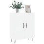 Aparador de madera de ingeniería blanco 69,5x34x90 cm de vidaXL, Aparadores - Ref: Foro24-830188, Precio: 96,16 €, Descuento: %