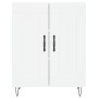 Aparador de madera de ingeniería blanco 69,5x34x90 cm de vidaXL, Aparadores - Ref: Foro24-830188, Precio: 96,16 €, Descuento: %