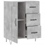 Aparador de madera de ingeniería gris hormigón 69,5x34x90 cm de vidaXL, Aparadores - Ref: Foro24-830256, Precio: 90,18 €, Des...