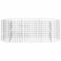 Arriate de gaviones de hierro galvanizado 300x100x100 cm en Macetas y jardineras | Comprar online en Foru.es