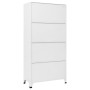 Taquilla de acero blanco 90x45x180 cm de vidaXL, Taquillas y armarios de almacenamiento - Ref: Foro24-339796, Precio: 357,49 ...