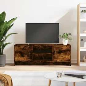 Mueble de TV madera de ingeniería roble ahumado 102x30x37,5 cm de vidaXL, Muebles TV - Ref: Foro24-823258, Precio: 55,12 €, D...