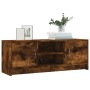Mueble de TV madera de ingeniería roble ahumado 102x30x37,5 cm de vidaXL, Muebles TV - Ref: Foro24-823258, Precio: 57,89 €, D...
